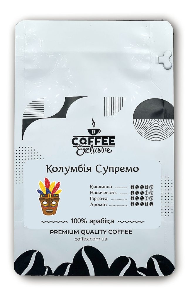 Кофе Колумбия Супремо арабика свежеобжаренный в зернах купить - Coffeex